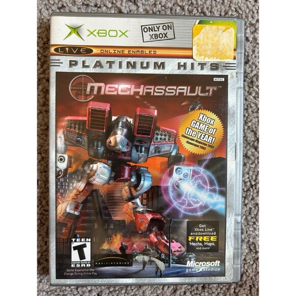 MechAssault (Microsoft Xbox, 2002) - Picture 1 of 2